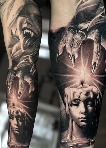 Черно-белая работа 3