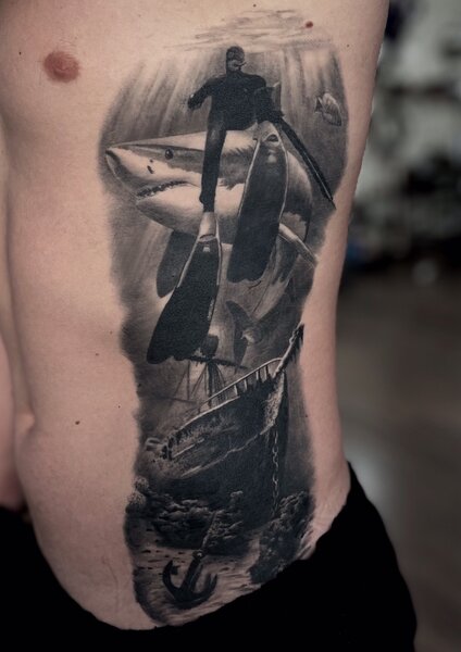 Черно-белая работа 5